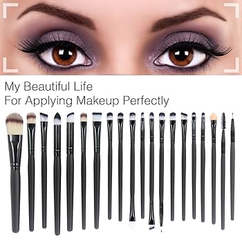 Amazon.com: EmaxDesign 20 Pieces Makeup Brush Set